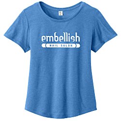 Custom Allmade Tri-Blend Scoop Neck T-Shirt - Ladies'