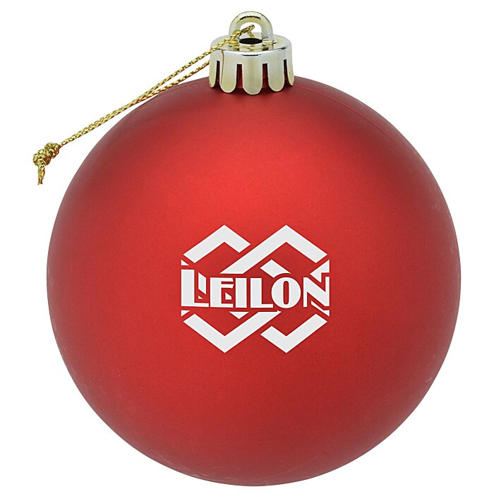 Custom Festive Ornament - Round