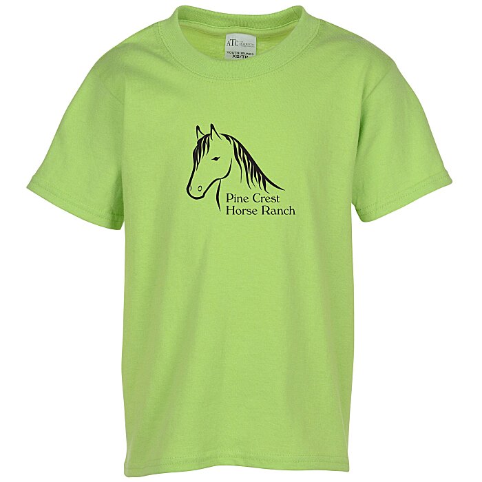 Custom Everyday Cotton T-Shirt - Youth - Colours - Screen
